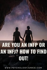 Can't decide whether you're an INFJ or an INFP? Get some help sorting out which one fits you! #MBTI #INFJ #INFP