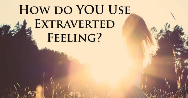 How Do YOU Use Extraverted Feeling?