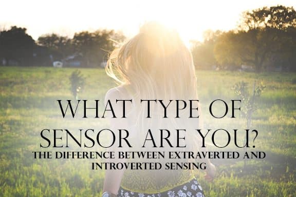 How Different Personality Types Use Sensation (Se or Si)