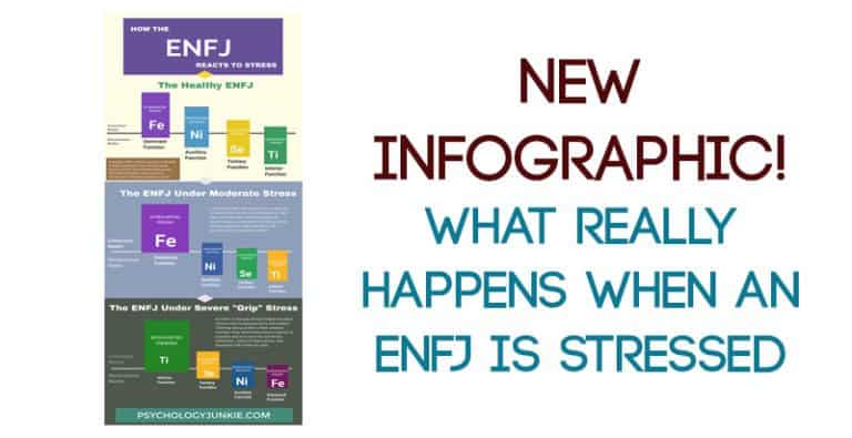 How ENFJs React to Stress Infographic