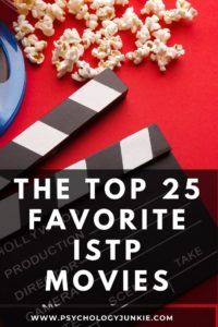 Find out the 25 movies that #ISTPs voted as their absolute favorites. #ISTP #MBTI #Personality