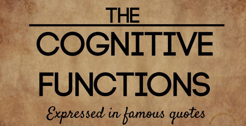 the cognitive functions if they could talk : r/mbti