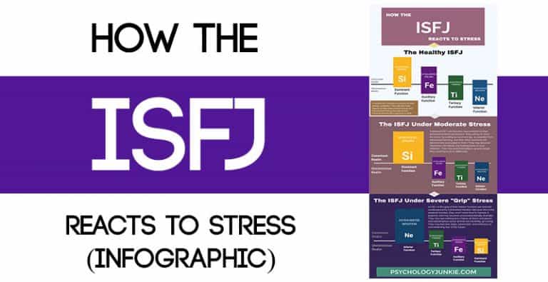How the ISFJ Responds to Stress (Infographic)