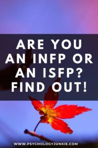 Ikke sikker hvis du er en #INFP eller #ISFP? Denne artikel kan hjælpe dig! # MBTI # personlighed