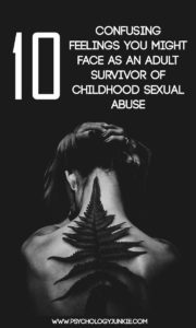 10 confusing feelings that adult survivors of childhood sexual abuse deal with - #PTSD