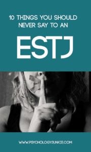 What should you NEVER say to an #ESTJ? Find out! #MBTI