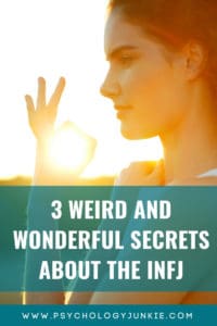 3 fascinating secrets about the #INFJ #Personality type. #MBTI