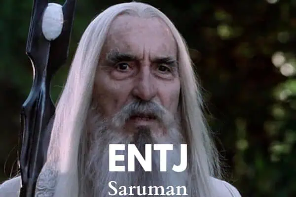 Saruman is an ENTJ