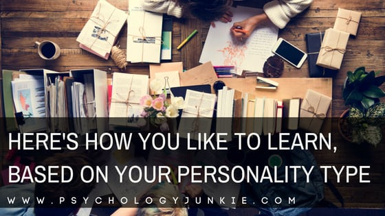 Find out how each #personality type learns best! #learningstyles #myersbriggs #personalitytype #MBTI #INFJ #INTJ #INFP #INTP #ENFJ #ENFP #ENTJ #ENTP #ISTJ #ISFJ #ISTP #ISFP