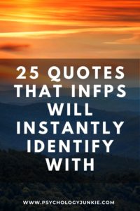 Be inspired as an #INFP with these relatable quotes. #MBTI #Personality