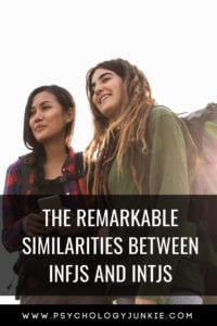 Discover the unique similarities between the #INFJ and #INTJ #personality types! #MBTI #Myersbriggs