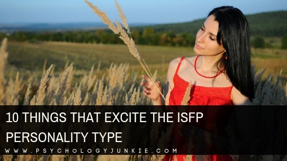 10 Things That Excite the ISFP Personality Type