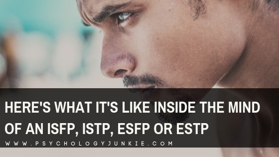 Here’s What It’s Like Inside the Mind of an ISFP, ISTP, ESFP or ESTP