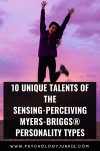 Take a look at the unique gifts and contributions of the four sensing-perceiving #personality types. #MBTI #ISTP #ISFP #ESTP #ESFP