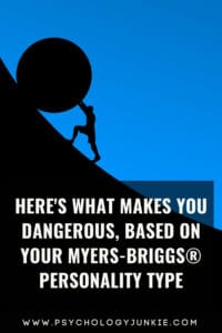 Find out how each #personality type can be dangerous! #MBTI #INFJ #INTJ #INFP #INTP