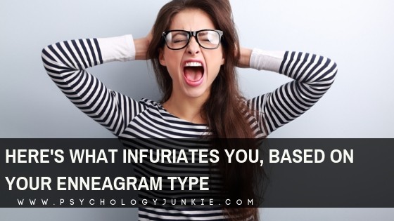Find out what makes each #enneagram type REALLY blow up. #Enneatype #Personality #typology