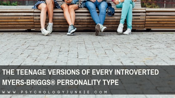 Take a look at each introverted Myers-Briggs® personality type in the teenage years. #MBTI #INFJ #INTJ #INFP #INTP