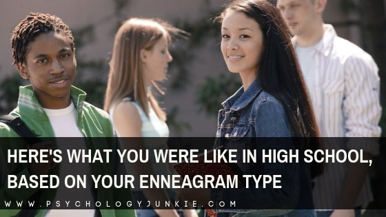 An entertaining look at how each #enneatype shows up in high school. #Enneagram #Personality