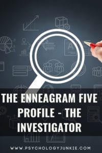 Get an in-depth look at the enneagram five type. #Enneagram #five #enneatype