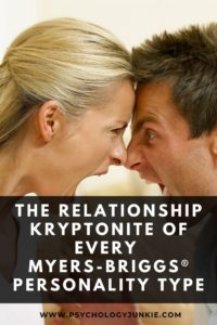 Find out the relationship weakness of each Myers-Briggs® personality type. #MBTI #Personality #INFJ #INFP