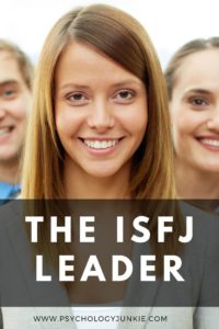 Get an in-depth look at the leadership skills of the #ISFJ personality type! #MBTI #Personality