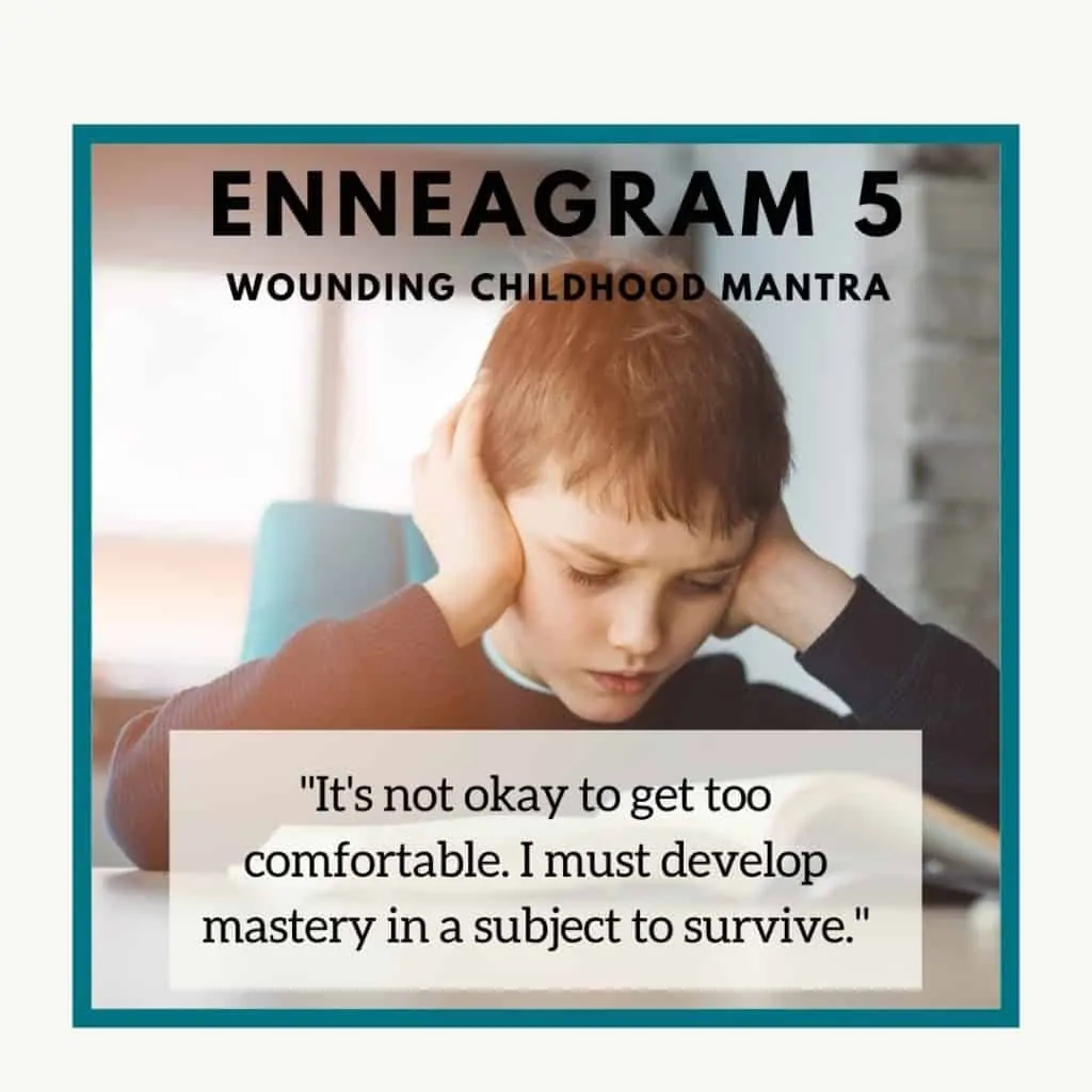 Enneagram 5 child