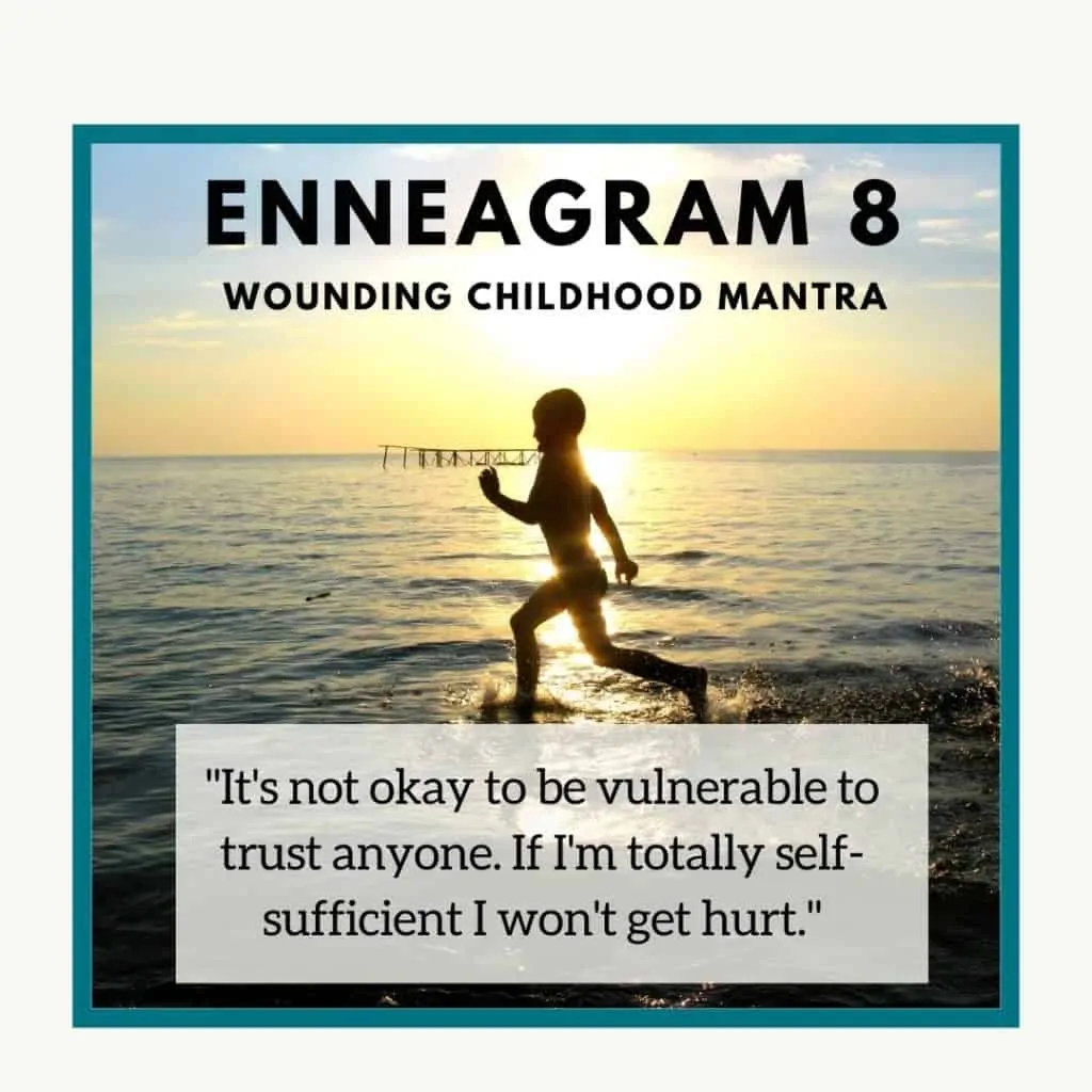 Enneagram 8 childhood wound