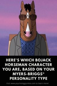 Get a look at the unique personality types of each of the Bojack Horseman characters. #MBTI #Personality #BojackHorseman
