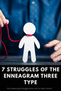 Get an in-depth look at the unique struggles of the enneagram Three personality type. #enneagram #enneatype #three