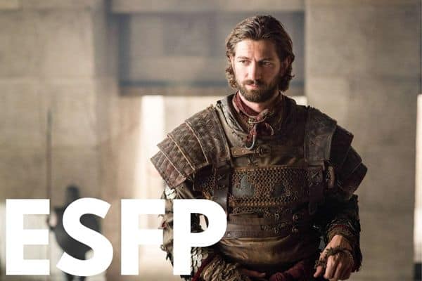 Daario Naharis is an ESFP