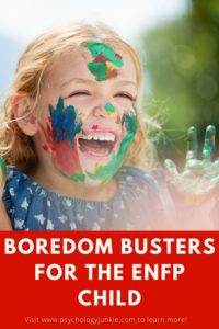 Get some creative ideas for keeping an #ENFP child occupied! #MBTI #Personality