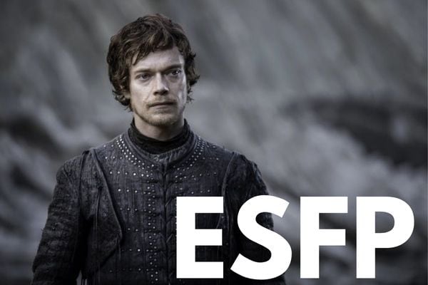 Theon Greyjoy is an ESFP