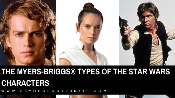 Want to find out which Star Wars character has your Myers-Briggs® personality type! #MBTI #Personality #INFJ #INTJ #ISFJ