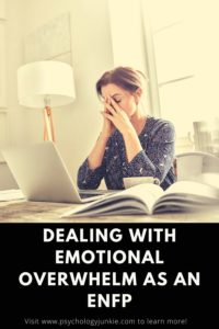 Find out how ENFPs manage emotional overwhelm, and some tips for coping! #MBTI #ENFP #Personality