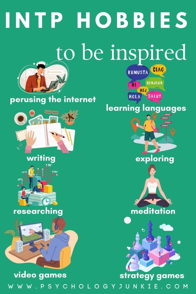 Discover 21 of the best hobbies for INTPs, voted on by INTPs!