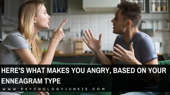 Get a close-up look at what makes each of the #enneagram types angry. #Personality