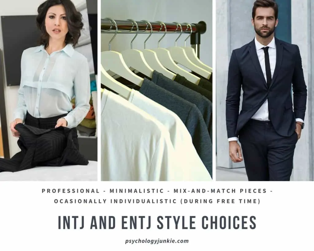 #INTJ and #ENTJ style sense