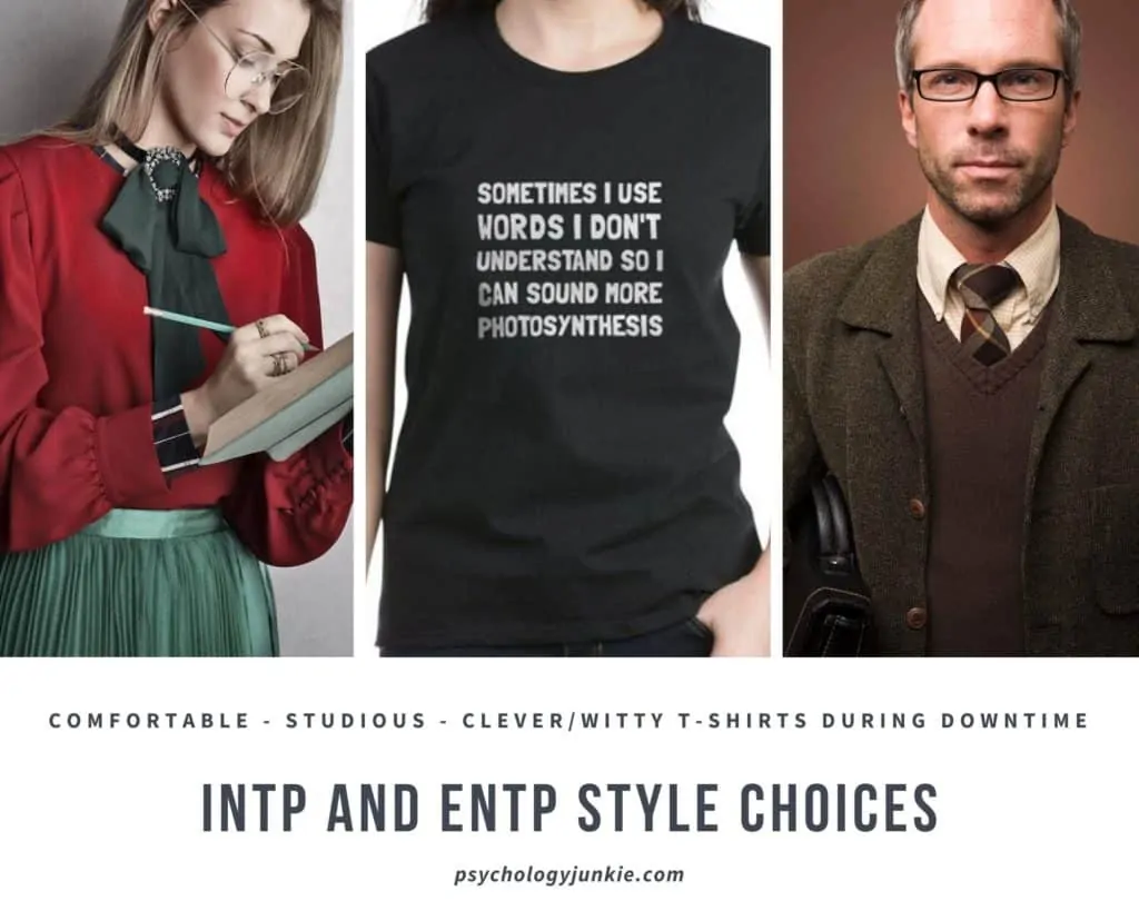 #INTP and #ENTP style sense