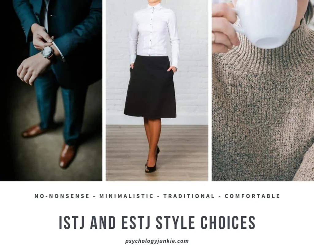 #ISTJ and #ESTJ style sense