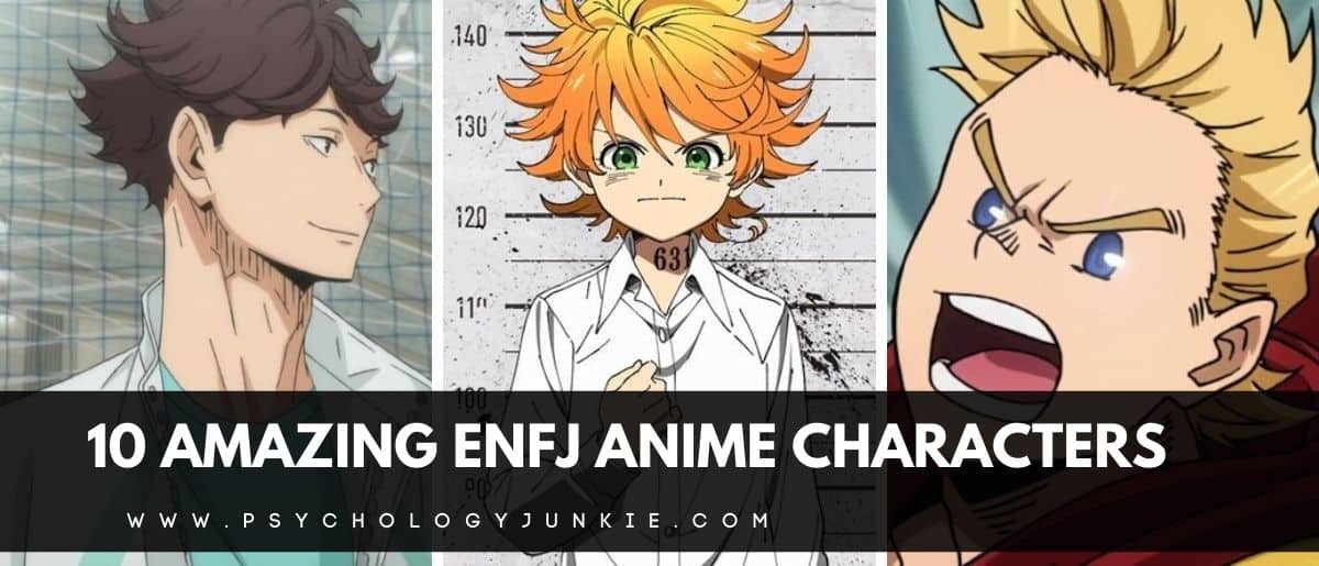 MBTI personajes de Anime