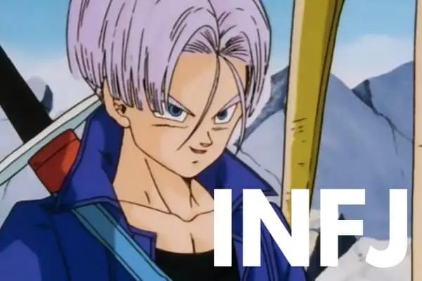 Future Trunks from Dragon Ball Z is an INFJ anime character