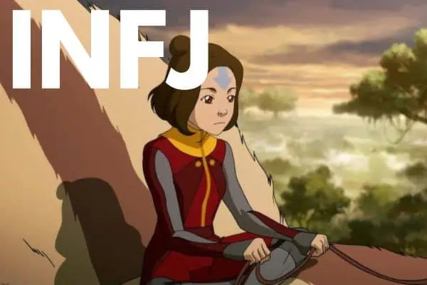 Jinora from the Legend of Korra is an INFJ anime character