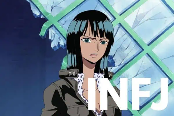 Nico Robin One Piece is an INFJ anime character