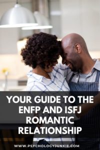 Get an in-depth look at the pros and cons of an #ENFP #ISFJ romantic relationship. #MBTI #personality