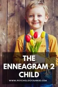 Get an in-depth look at what it's like to be an Enneagram 2 child! #Personality #Enneagram