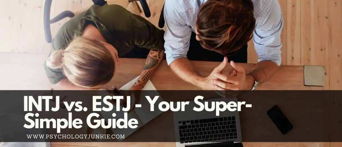 INTJs and ESTJs mistype as each other regularly. Find out what really sets these two types apart and find out which one fits you best. #INTJ #ESTJ #MBTI #Personality