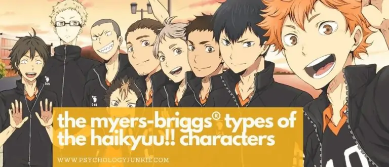 The Myers-Briggs® Types of the Haikyuu!! Characters