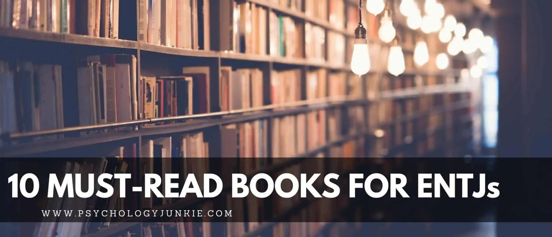 Discover ten of the books that ENTJs recommend to others again and again. #MBTI #ENTJ