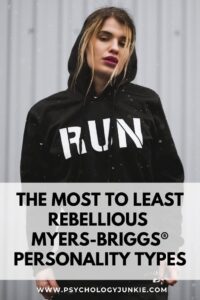 Find out which of the Myers-Briggs personality types are more rebellious or more conventional. #MBTI #Personality #INFJ
