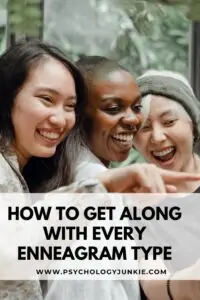 A quick and fun look at how to get along with every Enneagram type. #Enneagram #Personality